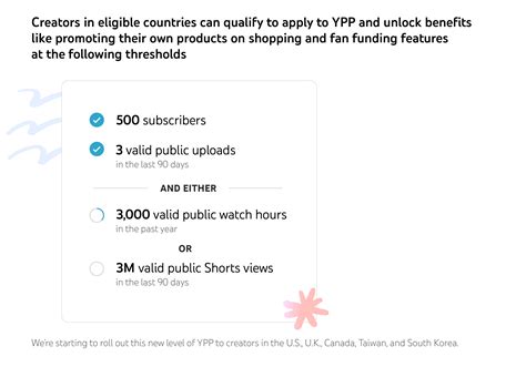 expanded youtube partner program.